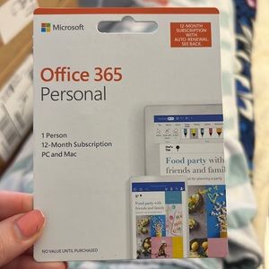 Selling a Microsoft office 365 personal